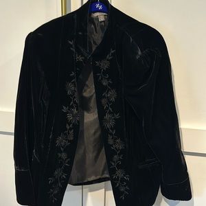 Velvet jacket